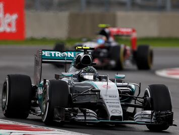 Rosberg termina con el mejor tiempo en la P3