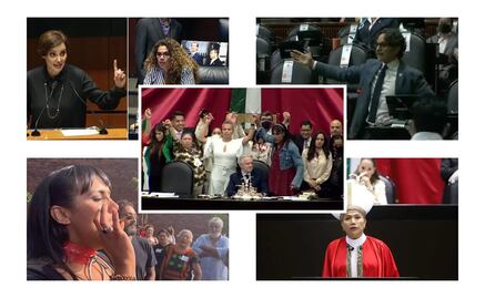 Peleas, groserías y exhibiciones; estos son las y los legisladores que se conocen más por sus polémicas que por su trabajo 