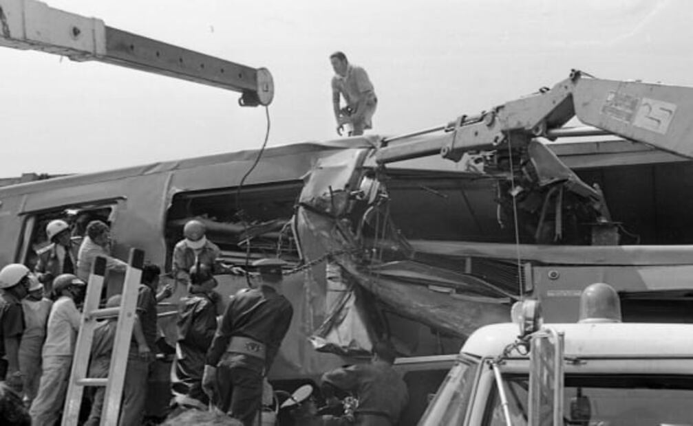 Así narraron testigos el "macabro" accidente del Metro en 1975