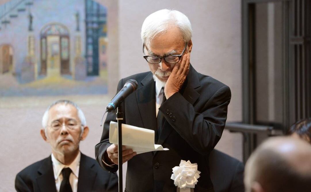 "Nunca me olvidaré de ese día en el que Takahata se acercó a la parada de autobús y nos conocimos", recordó Miyazaki Foto:EFE