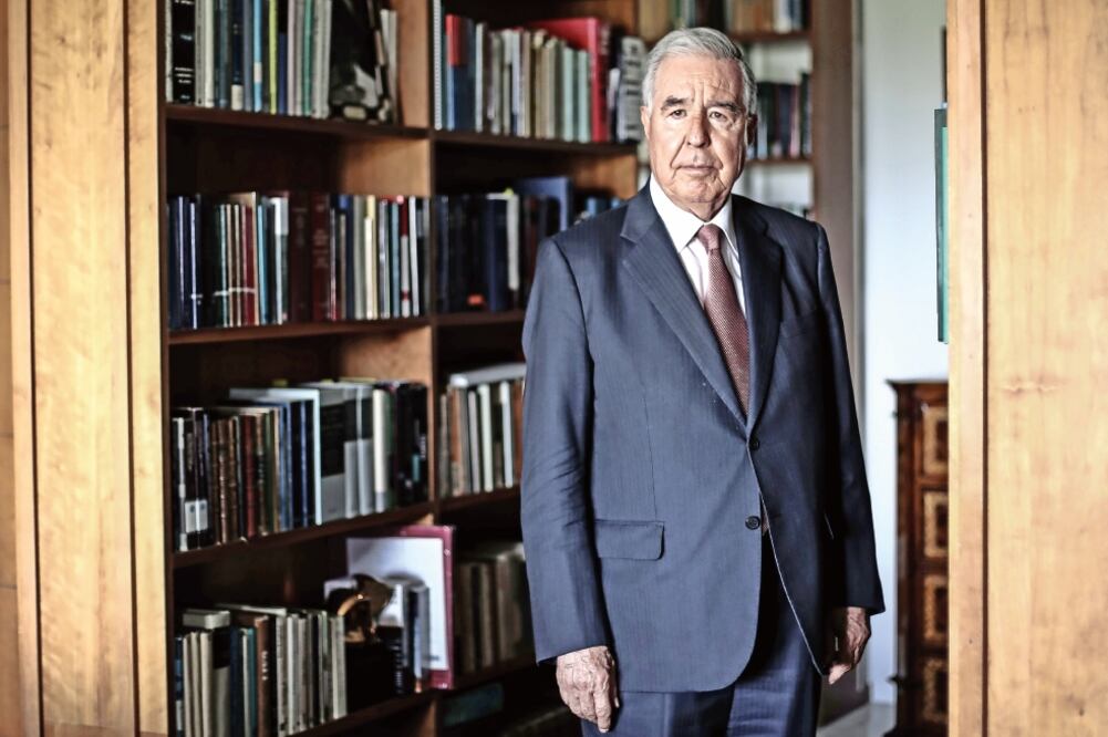 Bernardo Sepúlveda Amor Presidente del Consejo de Administración de Altán Redes (GERMÁN ESPINOSA. EL UNIVERSAL)