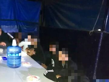 Aseguran a 35 migrantes en sur de Veracruz