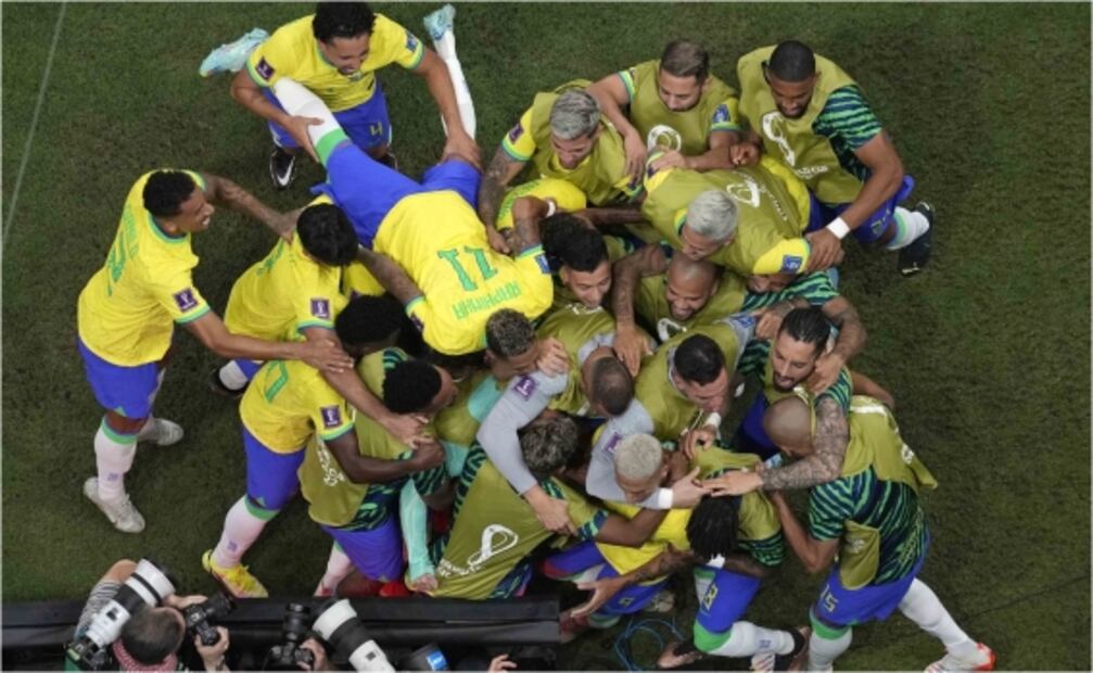 El impresionante gol de Richarlison en su debut ante Serbia