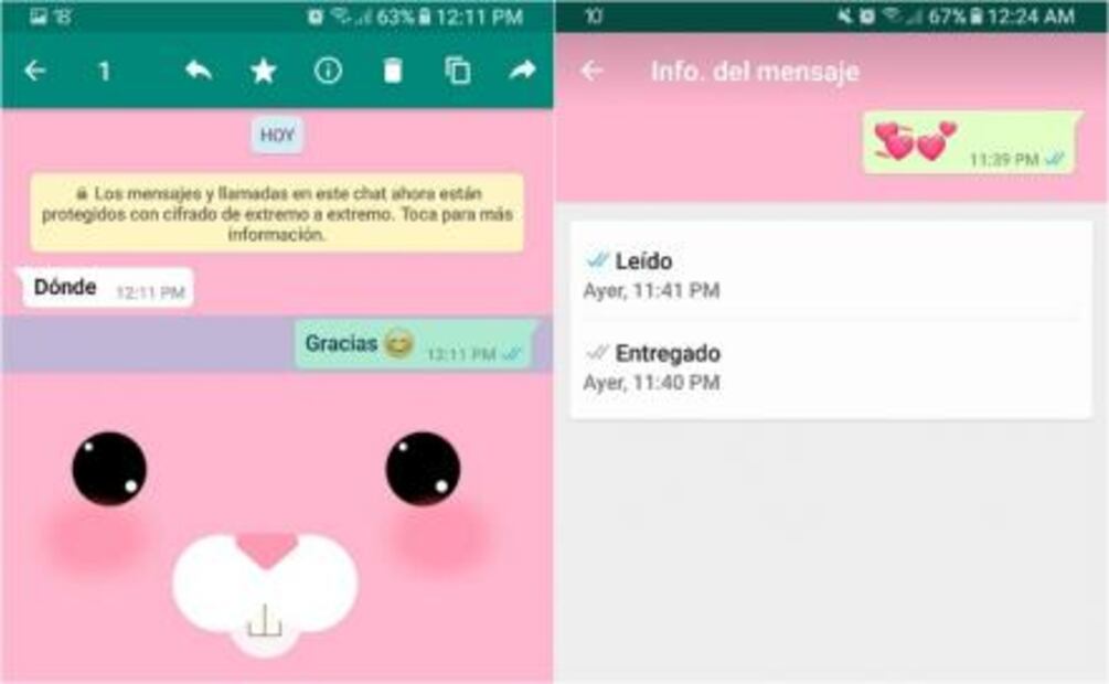 Ya puedes saber cuándo leyeron tus mensajes en WhatsApp