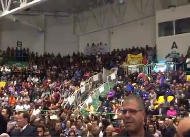 Abuchean a Javier Corral en evento de AMLO en Chihuahua