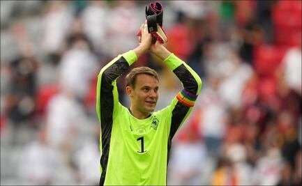 No habrá sanción en Alemania por el brazalete de arcoíris de Manuel Neuer
