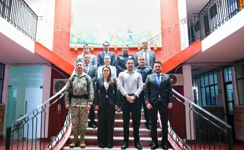 En la reunión, los integrantes de esta mesa ratificaron su compromiso de trabajar de la mano para garantizar la paz y la seguridad de Aguascalientes 
Foto: Especial.