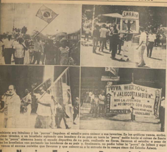 Toneladas de basura, peleas por boletos y propaganda política: así fue la inauguración del Mundial México 70