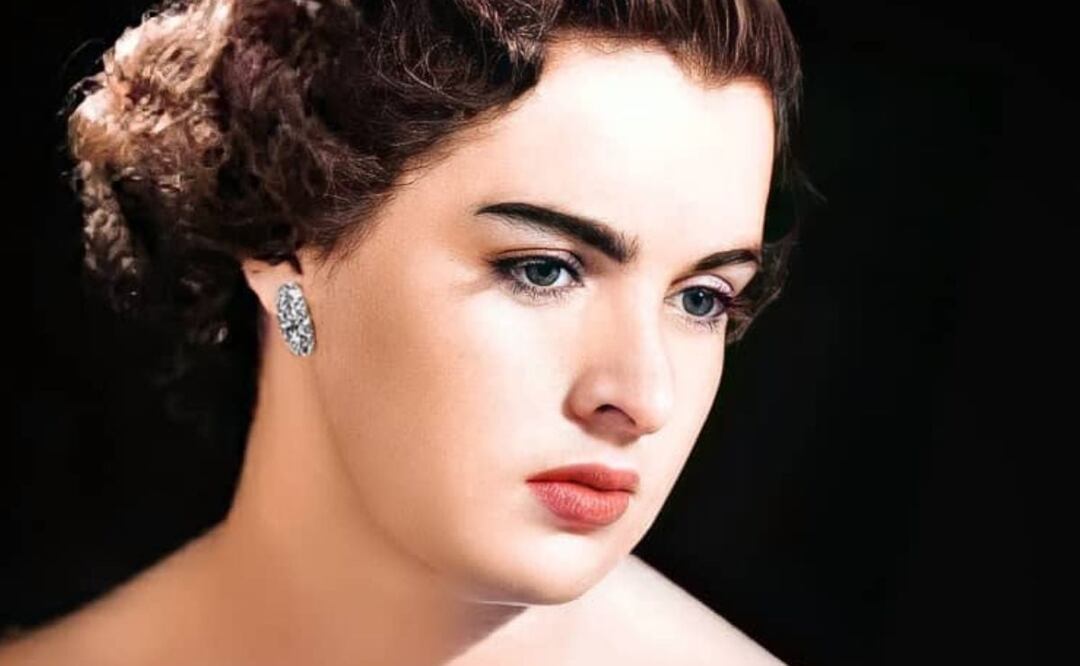 Alma Delia Fuentes. Foto: Instagram @divas_mexicanas_colorized