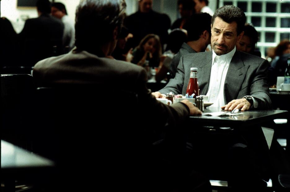 Robert de Niro en "Fuego contra fuego". Fuente: Twitter @ExaVictoria