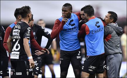 Se calentaron los ánimos entre jugadores del Necaxa