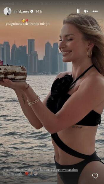 Sin un "te amo", la fría felicitación de Gabriel Soto a Irina Baeva