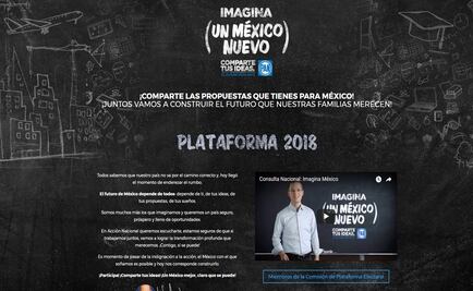 PAN lanza micrositio rumbo al 2018