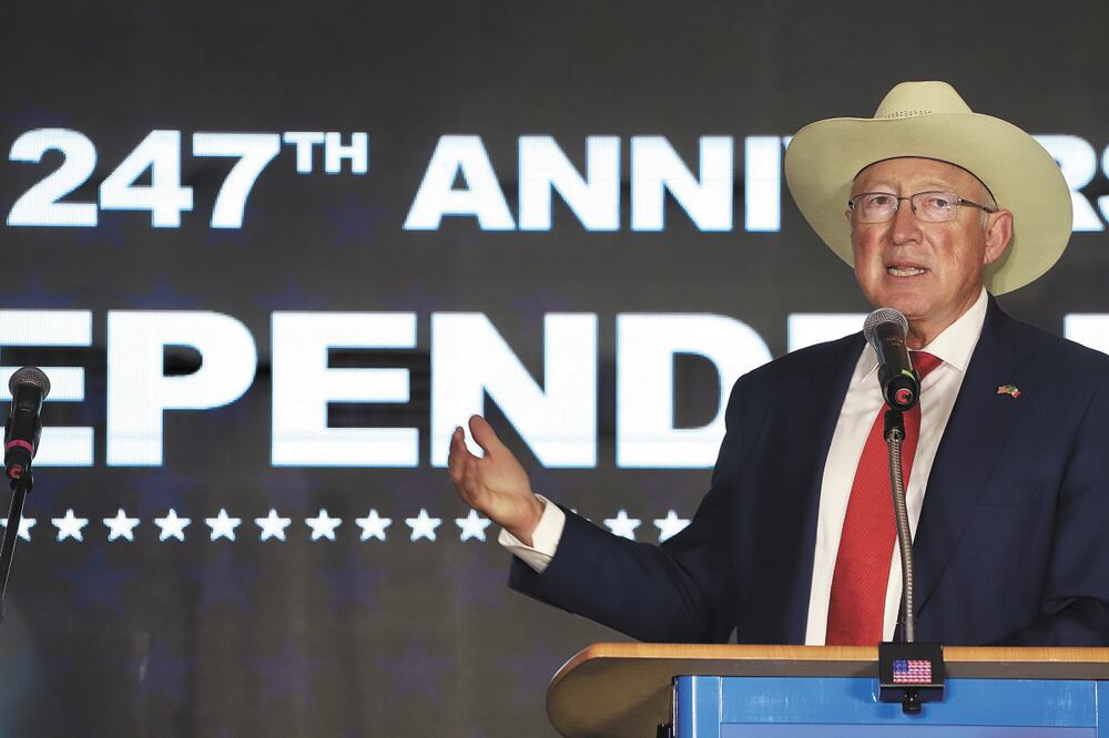 Ken Salazar, embajador de Estados Unidos en México, destacó los frutos entre ambas naciones gracias al trabajo como socios. Foto: Berenice Fregoso / El universal