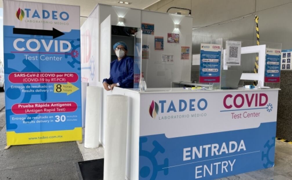 ¿Quién hace pruebas Covid en aeropuerto de CDMX? Empresas que no son laboratorios