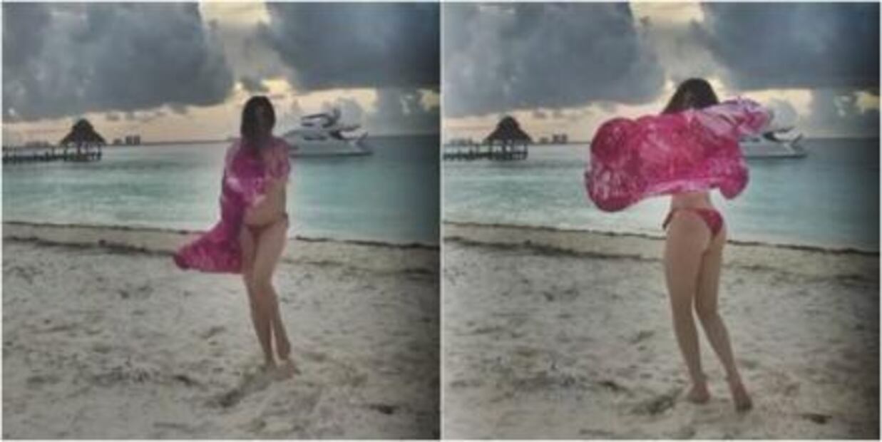 Así se ve Ana Bárbara en bikini a los 46 años