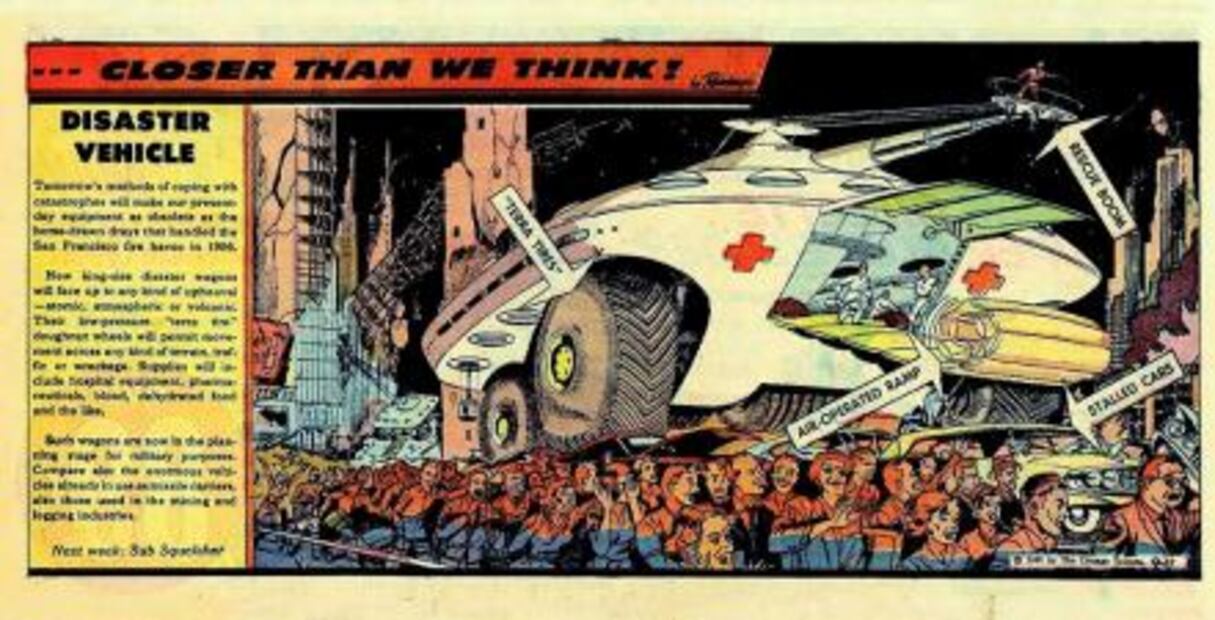 Cómo imaginaban la industria automotriz del futuro