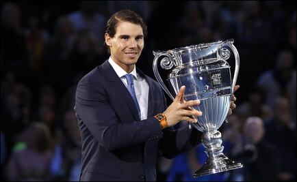 Nadal recibe el premio al Mejor Jugador del Año