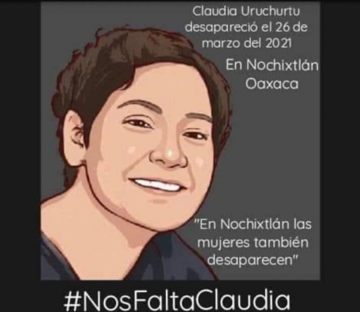 Exigen aparición con vida de la activista Claudia Uruchurtu, desaparecida en Oaxaca