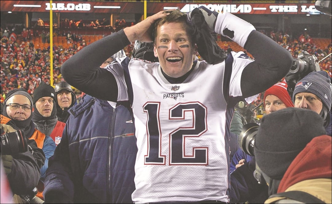 Brady ha logrado mantenerse sano a lo largo de su carrera. FOTO: AP
