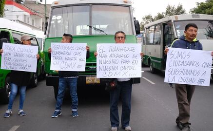 ¿Aumento de un peso a tarifa era lo que exigían transportistas? Estas eran sus demandas