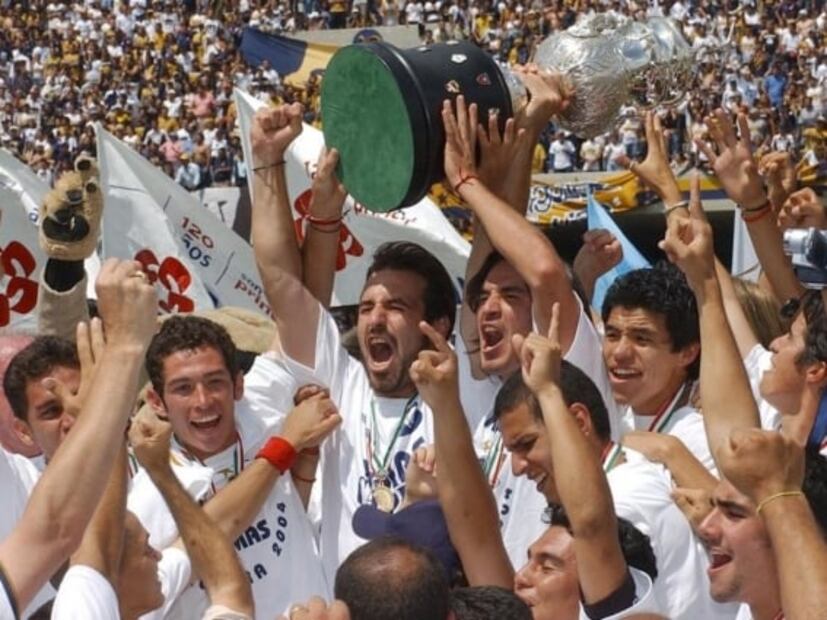 Pumas, el equipo estelar del futbol mexicano en 2004