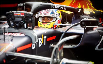 Checo Pérez saldrá segundo en el GP de Bélgica, Sainz ganó la 'pole'