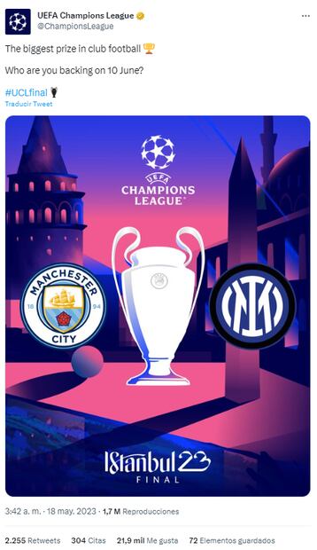 Tuit de la Champions League