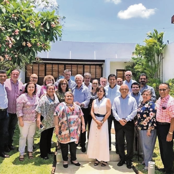 Ándrés Granier y exfuncionarios tabasqueños. ESPECIAL