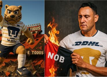 Los mejores MEMES de la llegada de Keylor Navas a Pumas; la afición universitaria se burla de Newell's