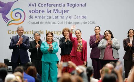Inaugura Sheinbaum la XVI Conferencia Regional sobre la Mujer; “Es tiempo de mujeres en el mundo entero”, afirma