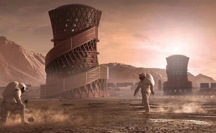 Así podrían ser las viviendas para colonizar Marte