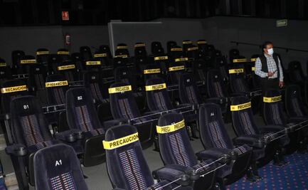 Así operarán los cines por semáforo amarillo en Edomex