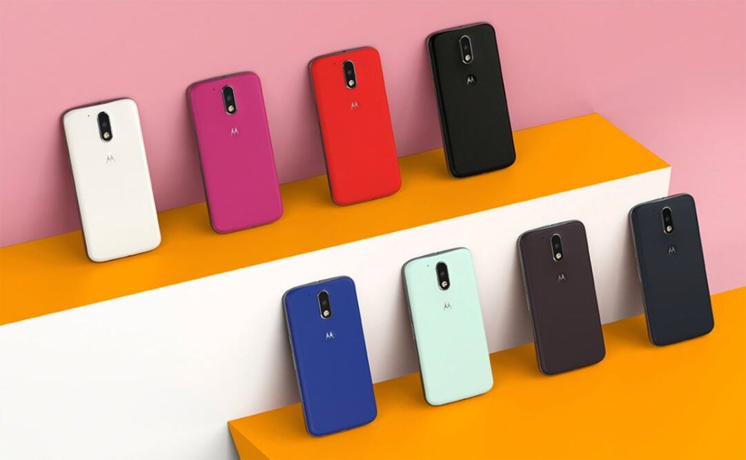 El Moto G4 Play, el  Moto G4 y el Moto G4 Plus tienen mejores procesadores, cámaras y más memoria RAM que la generación anterior