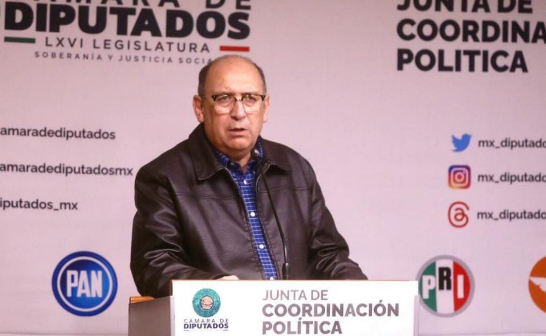 Rubén Moreira, coordinador del PRI en la Cámara de Diputados. Foto: Especial