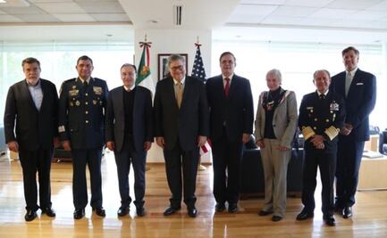 México y EU acuerdan programa para reducir tráfico de armas y drogas