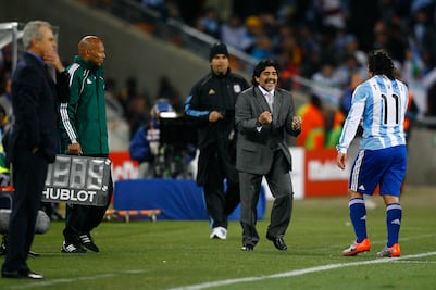 Maradona quiere volver a la selección Argentina