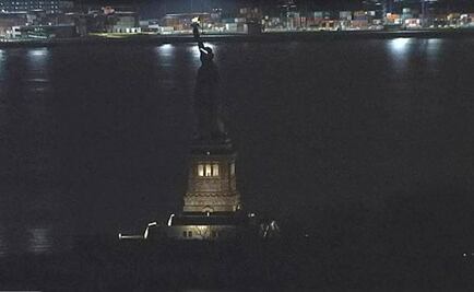 Estatua de la Libertad se apaga en 'apoyo' al Día Sin Mujeres