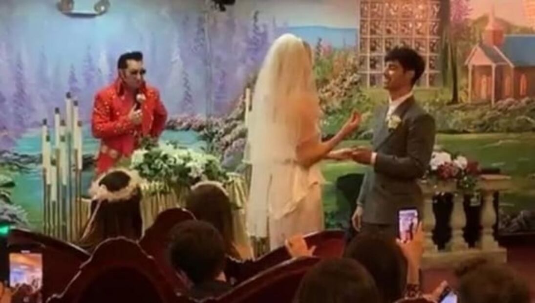 Sophie Turner y Joe Jonas se casan en Las Vegas