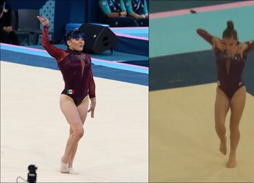 Equipo mexicano de gimnasia artística debutó en París 2024 con varias caídas