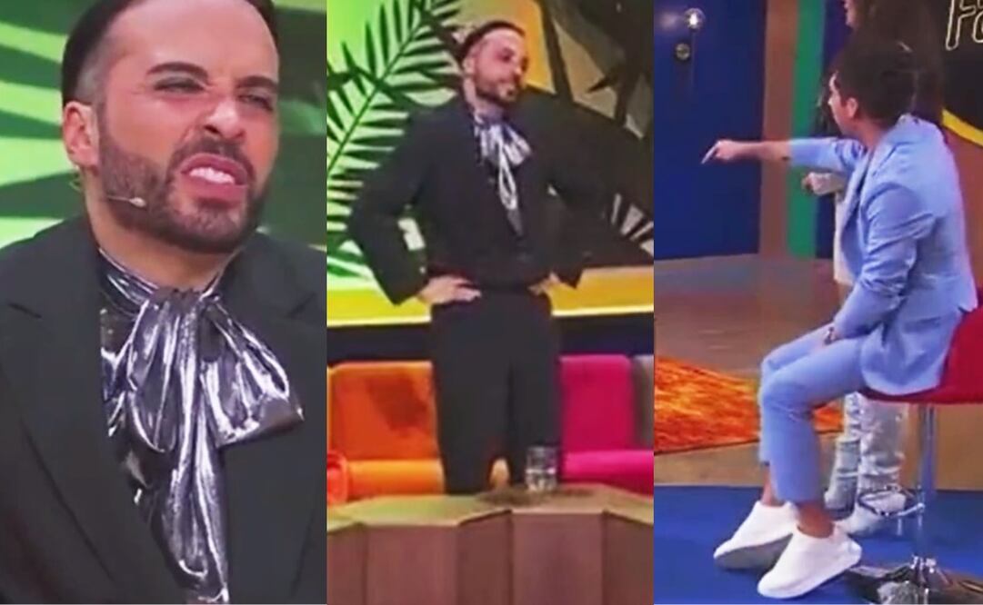 Apio Quijano y Mauricio Garza discutieron en vivo, durante la gala de eliminación de "La casa de los famosos México".
Fotos: Twitter