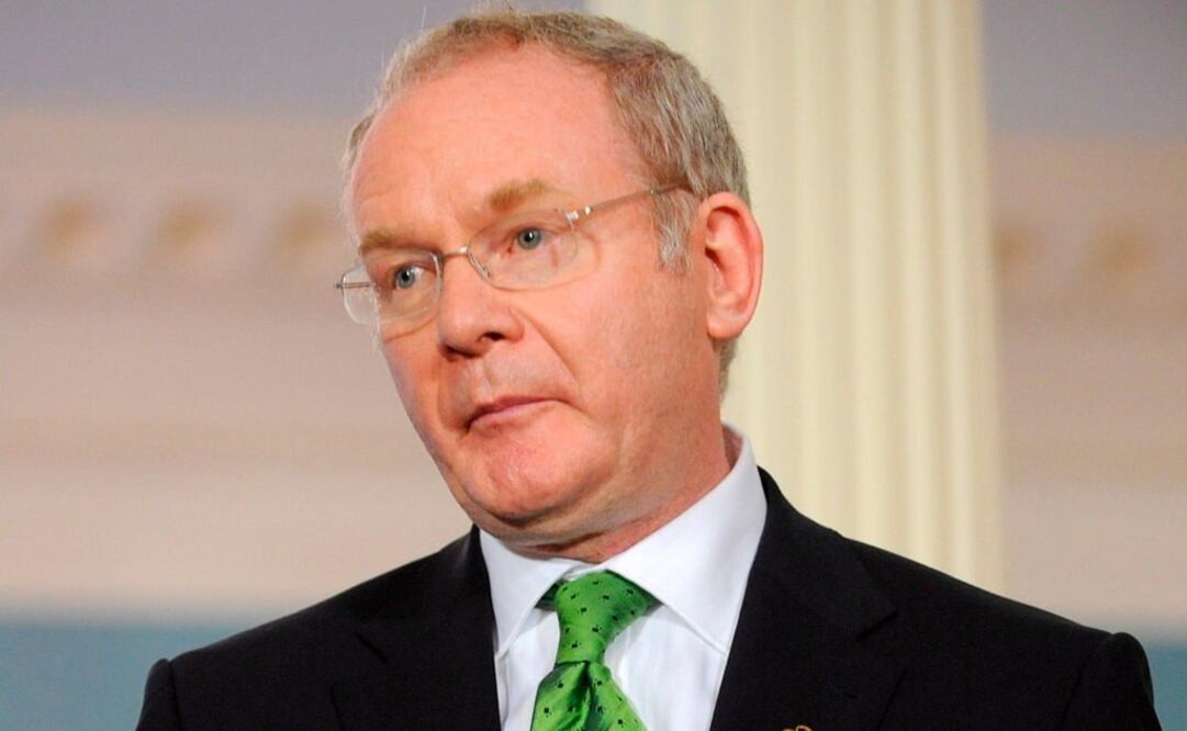 Martin McGuiness. (Archivo. EL UNIVERSAl)
