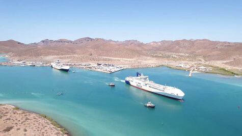 Nuevo ferry con cabinas para dormir que va de La Paz a Mazatlán