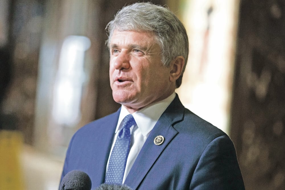 Impulsor. El republicano Michael McCaul, uno de los nombres que sonaba para Seguridad Nacional. (EVAN VUCCI. AP)