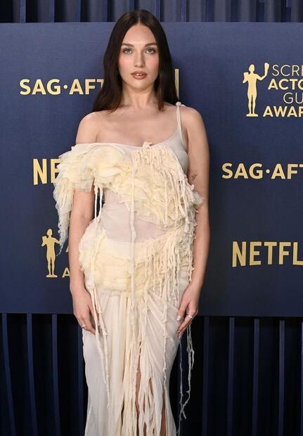 La bailarina y actriz Maddie Ziegler. Foto: Vía redes sociales de los SAG.