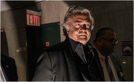 Fiscalía de EU pide 6 meses de cárcel para Bannon, exasesor de Trump, por desacato al Congreso