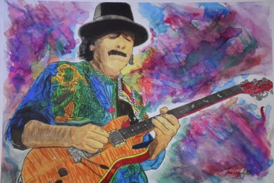 Así es "Color y ritmo", exposición del artista Juan Carlos Del Río, en el Metro Chabacano