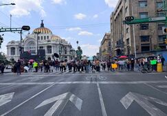 Comerciantes joyeros levantan bloqueo sobre Eje Central; “regresaremos mañana si no quitan las vallas”,advierten 