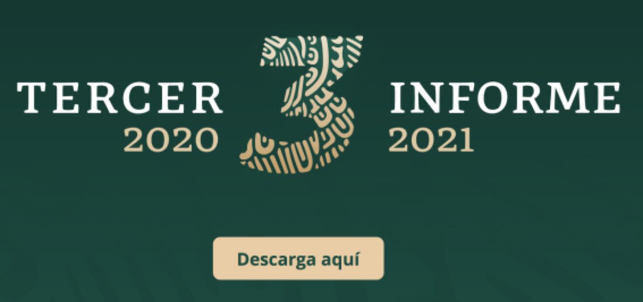 Consulta aquí completo el Tercer Informe de Gobierno de AMLO