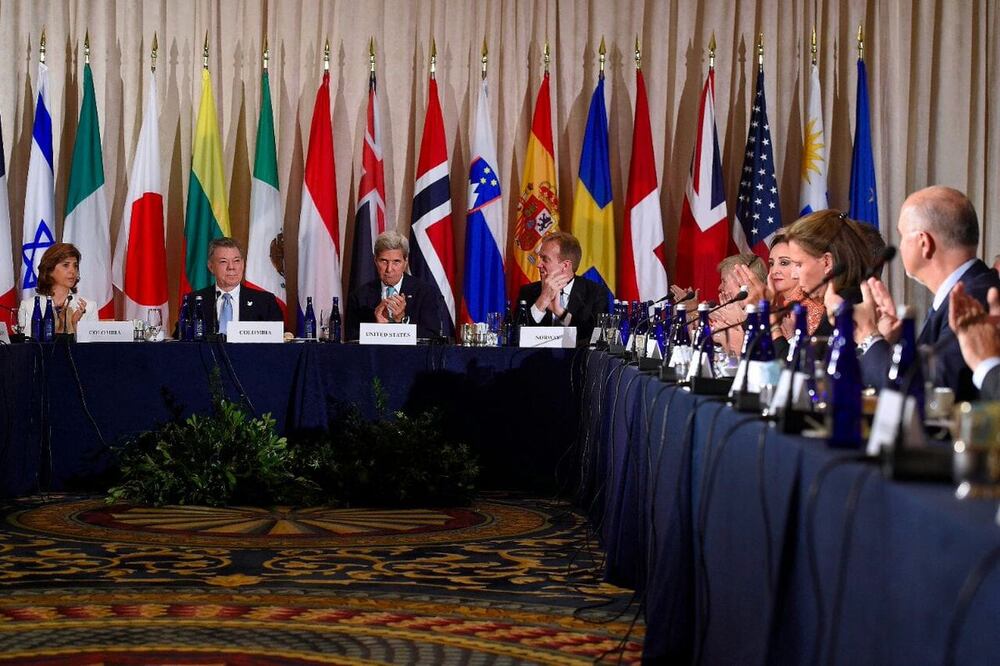 Imagen tomada del Twitter de Juan Manuel Santos 